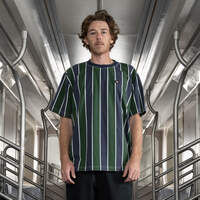 T-shirt rayé Jake Hayes - Navy/Pine Stripe (NSN)