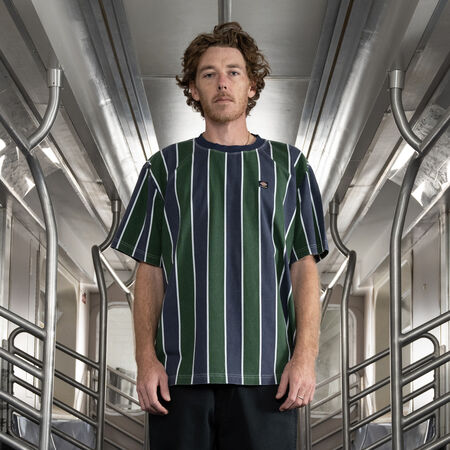 T-shirt ray&eacute; Jake&nbsp;Hayes - Navy/Pine Stripe &#40;NSN&#41;