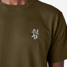 T-shirt &agrave; imprim&eacute; DIY Skate de skateboard Dickies - Dark Olive &#40;DV9&#41;