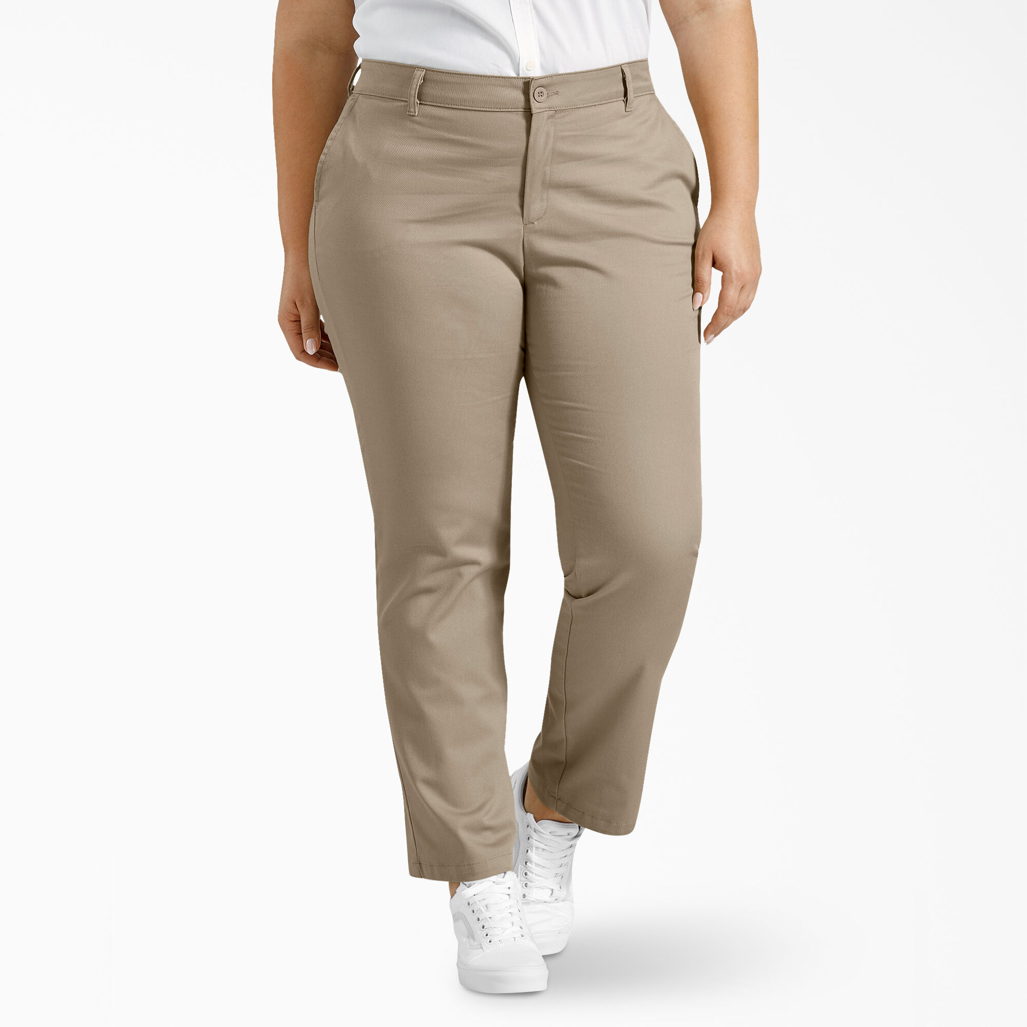 Women's plus size khaki work pants clearance