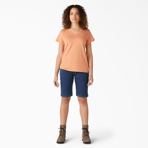 Women&rsquo;s Carpenter Shorts, 11&quot; - Stonewashed Dark Blue &#40;DSW&#41;