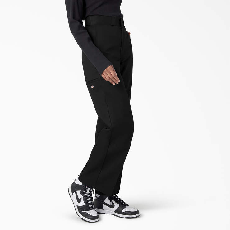 Pantalon de travail de coupe ample à genoux renforcés pour femmes - Black (BK) numéro de l’image 4