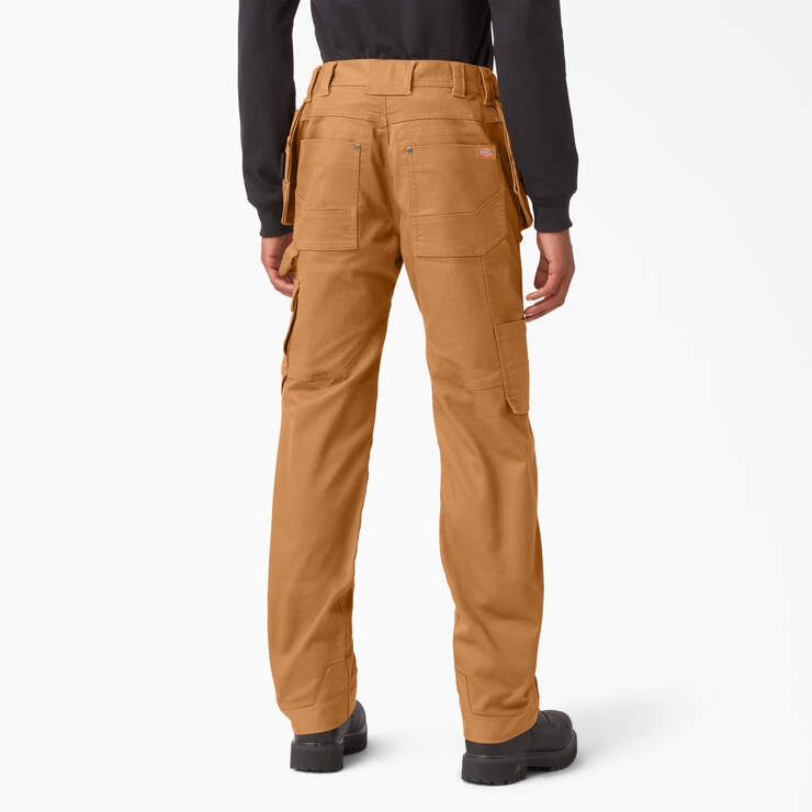 FLEX Temp-iQ® 365 Regular Fit Duck Pants - Rinsed Brown Duck (RBD) image number 2