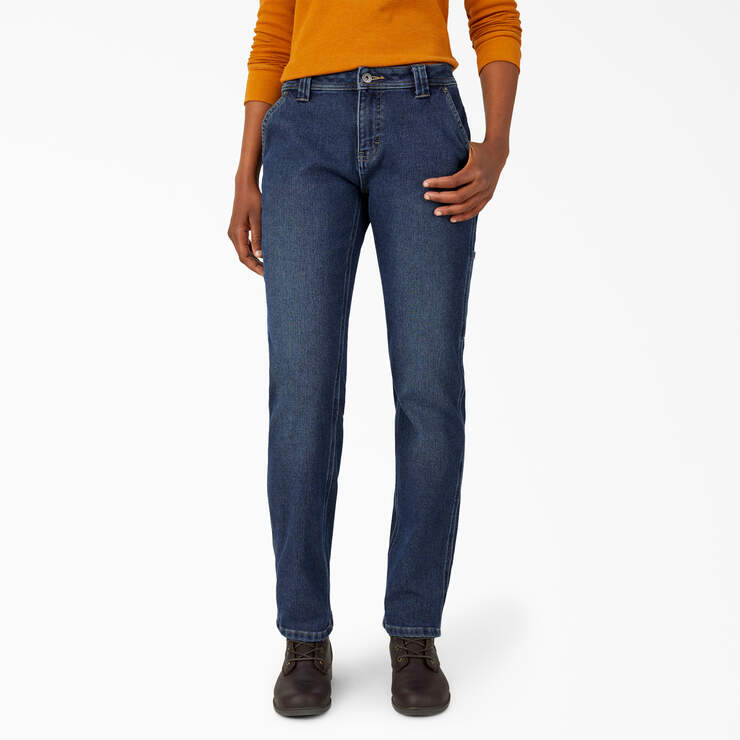 Women's Lined Relaxed Fit Carpenter Jeans - Dickies Canada