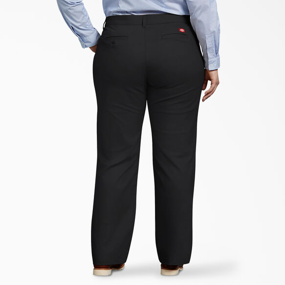 Pantalon de coupe d&eacute;contract&eacute;e taille plus FLEX pour femmes - Black &#40;BK&#41;