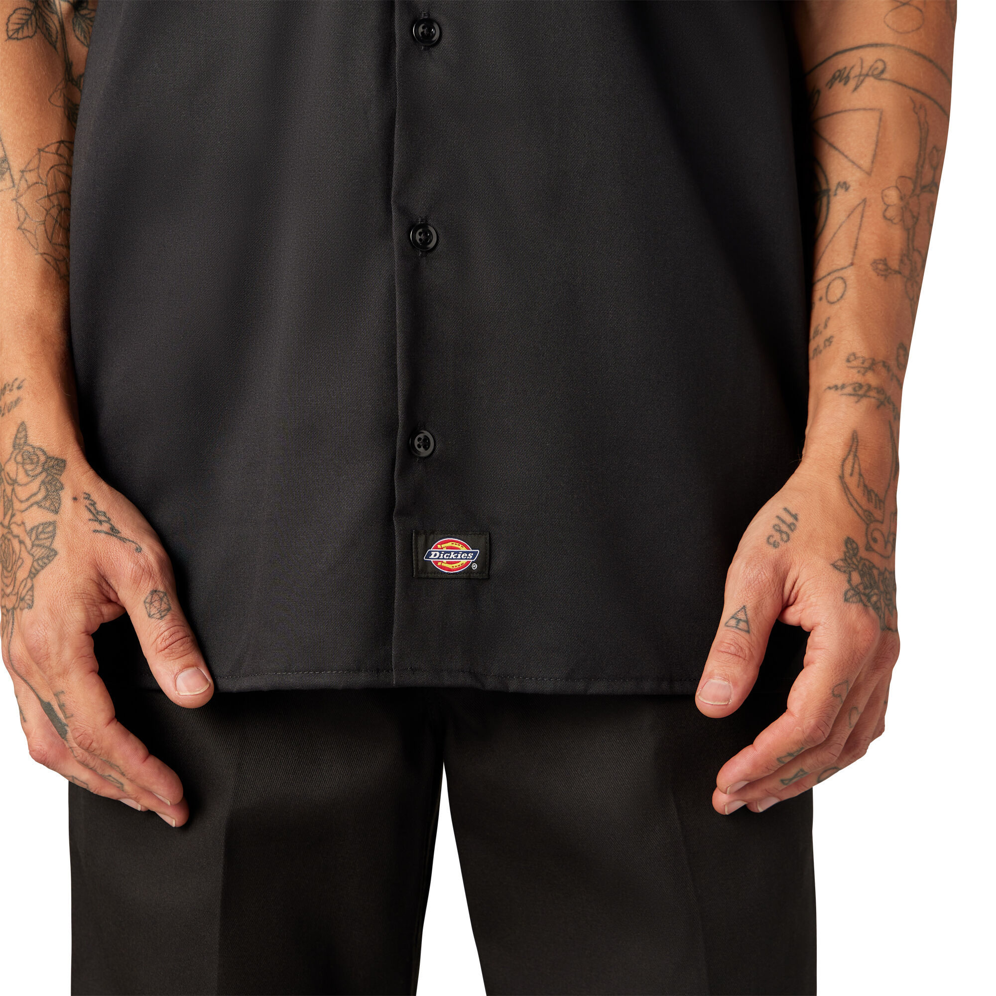 Flex Relaxed Fit Short Sleeve Twill Work Shirt Dickies Canada