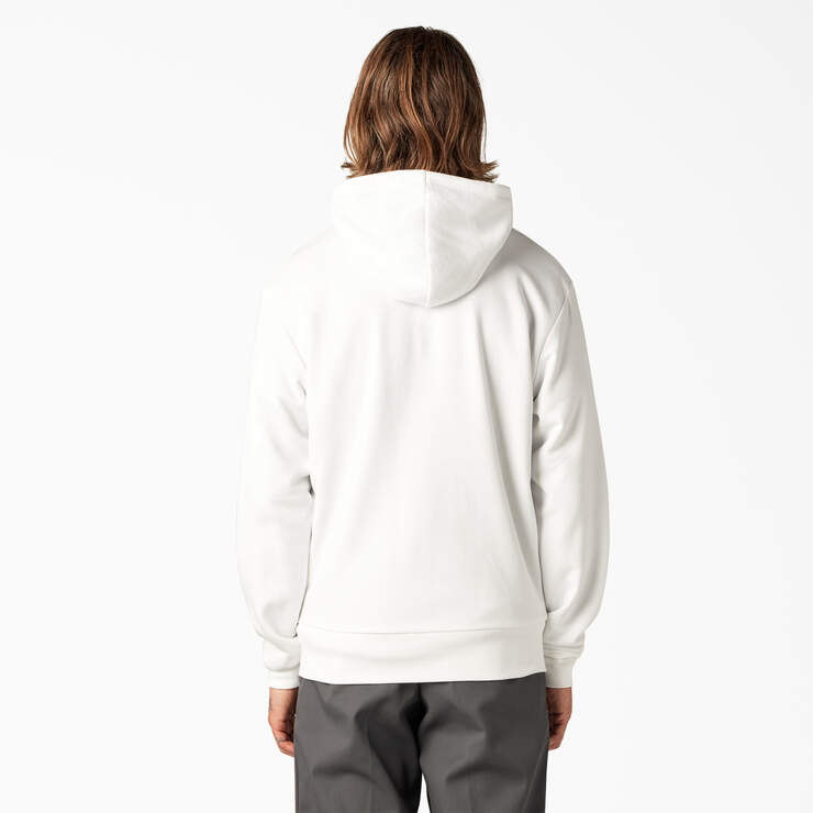 Thermal Lined Fleece Hoodie - White (WH) image number 2