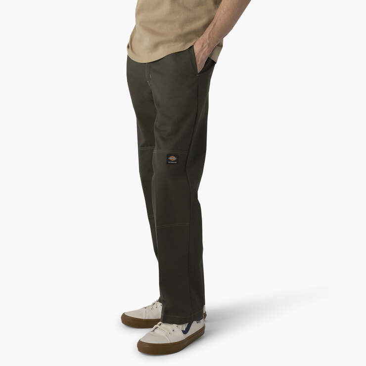 Pantalon à genoux renforcés de skateboard Dickies, coupe standard - Olive Green (OG) numéro de l’image 3