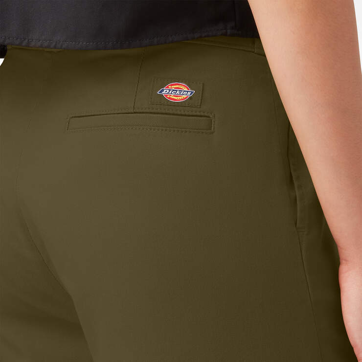 Pantalon cargo de coupe standard pour femmes - Stonewashed Military Green (S2M) numéro de l’image 5