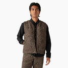 Ellis Floral Print Reversible Vest - Dark Floral &#40;FCR&#41;
