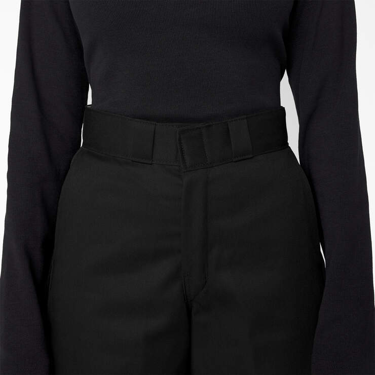 Pantalon de travail de coupe ample à genoux renforcés pour femmes - Black (BK) numéro de l’image 11