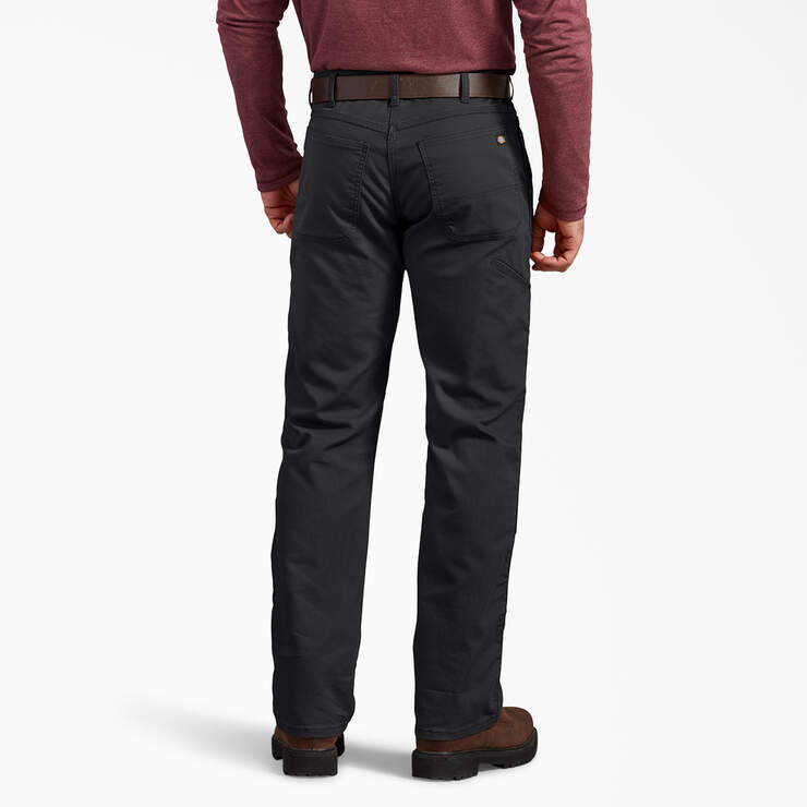Pantalon standard en coutil à genoux renforcés - Stonewashed Black (SBK) numéro de l’image 2