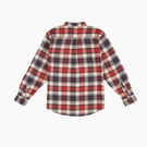 FLEX Long Sleeve Flannel Shirt - Molten Lava/Oatmeal Plaid &#40;B2G&#41;