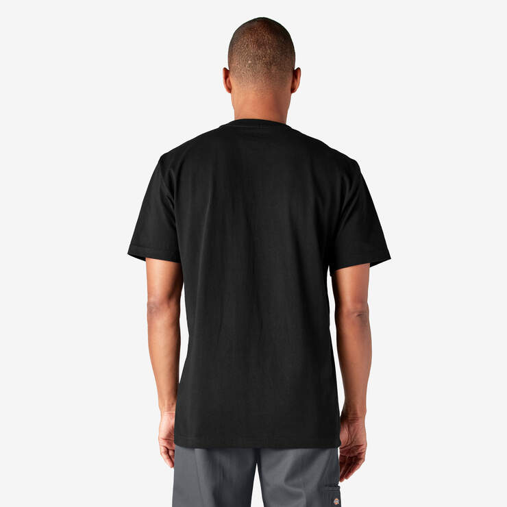 T-shirt épais à manches courtes - Black (BK) numéro de l’image 2