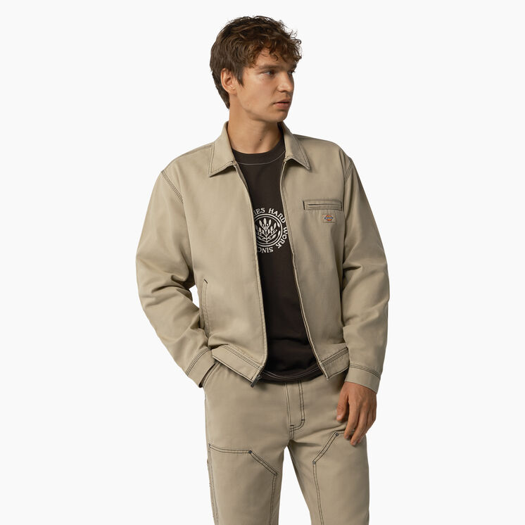 Duck Contrast Stitch Jacket - Stonewashed Desert Sand/Black &#40;SSW&#41;