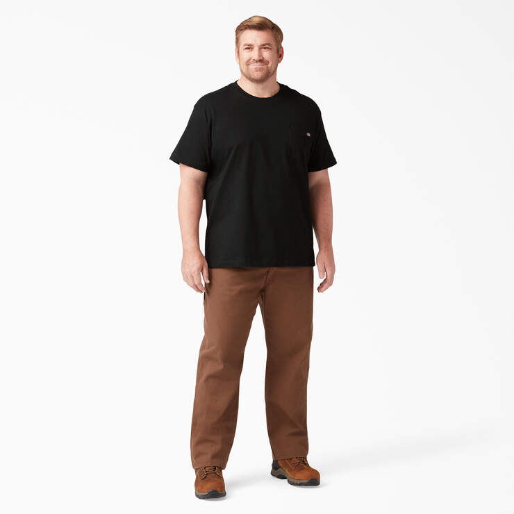 Short Sleeve Two Pack T-Shirts - Black (BK) image number 8