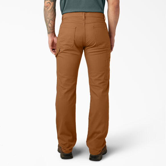 Pantalon menuisier de coupe standard en coutil - Stonewashed Brown Duck &#40;SBD&#41;