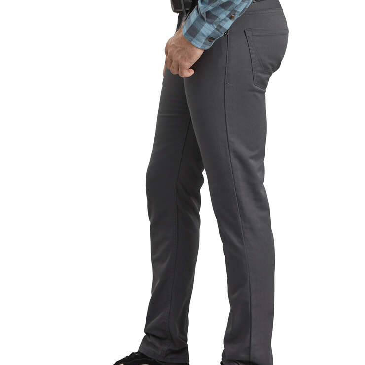 Dickies X-Series Flex Slim Fit Tapered Leg 5-Pocket Pant - Stonewashed Charcoal Gray (SCH) image number 3