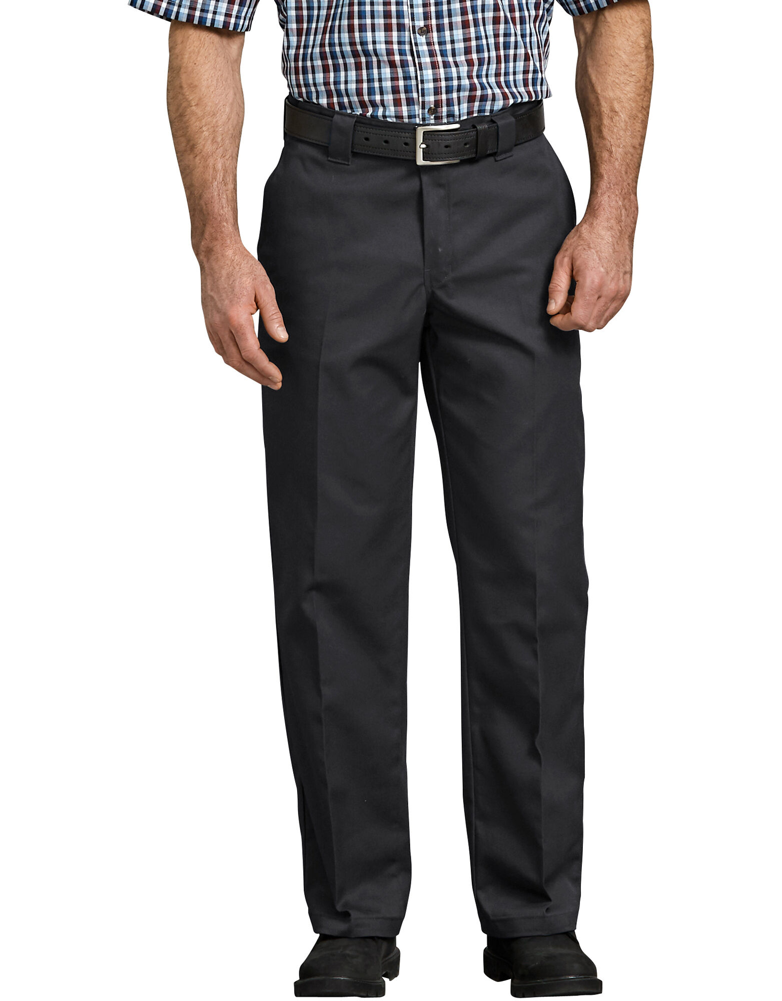 relaxed leg trousers