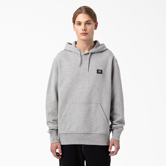 Chandail &agrave; capuchon de coupe d&eacute;contract&eacute;e avec logo skateboard Dickies sur la poitrine - Heather Gray &#40;HG&#41;