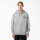 Chandail &agrave; capuchon de coupe d&eacute;contract&eacute;e avec logo skateboard Dickies sur la poitrine - Heather Gray &#40;HG&#41;