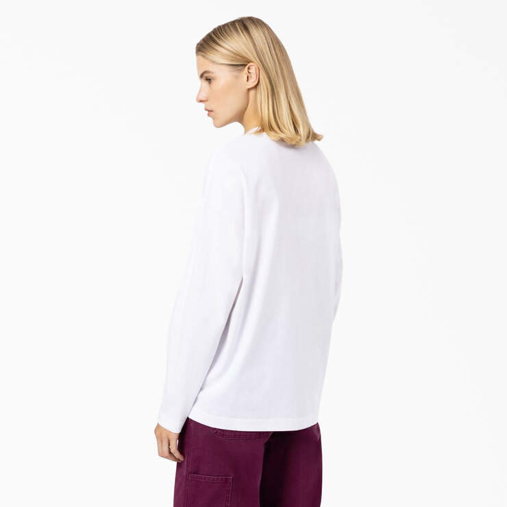 Women's Summerdale Long Sleeve T-Shirt - White (WH) image number 2
