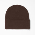 Tuque longue en tricot &agrave; revers - Chocolate Brown &#40;CB&#41;