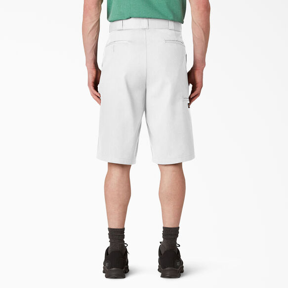 Short de travail ample sans pli, 13&nbsp;po - White &#40;WH&#41;