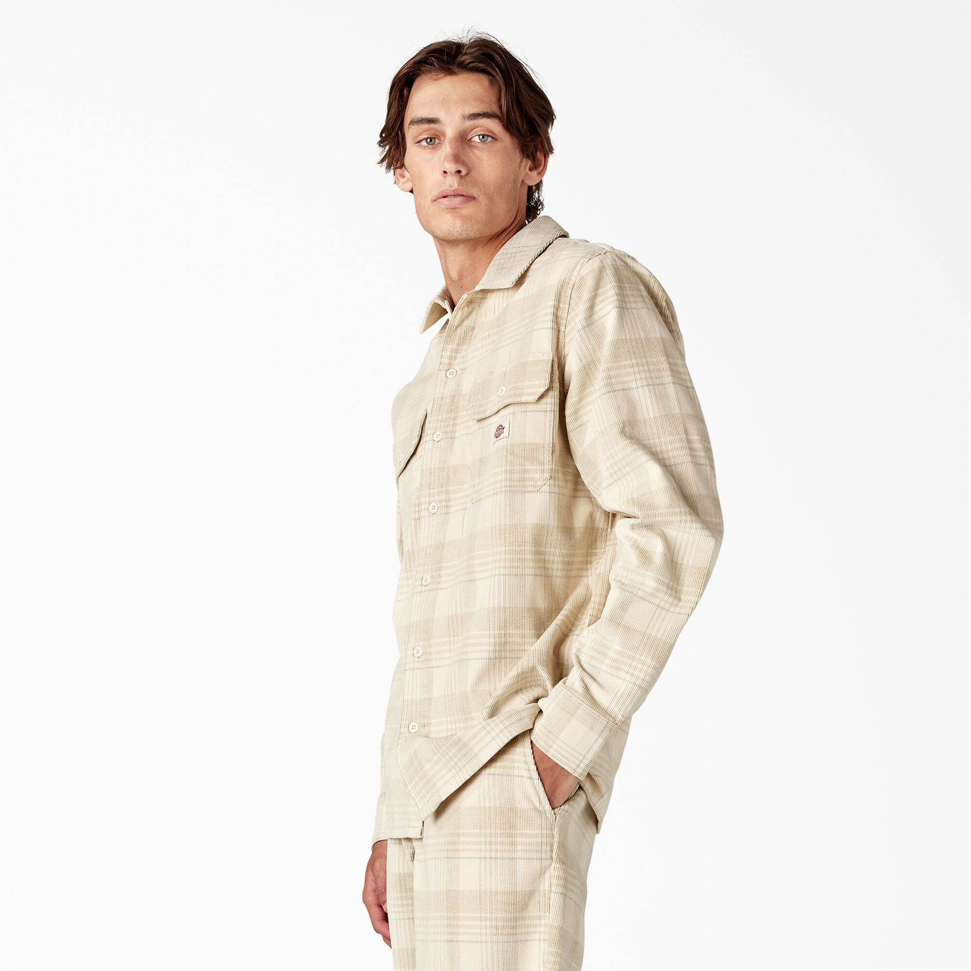 Dickies hot sale corduroy shirt