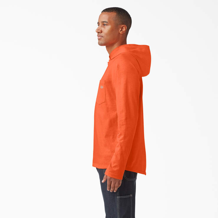 Cooling Performance Sun Shirt - Bright Orange (BOD) image number 3