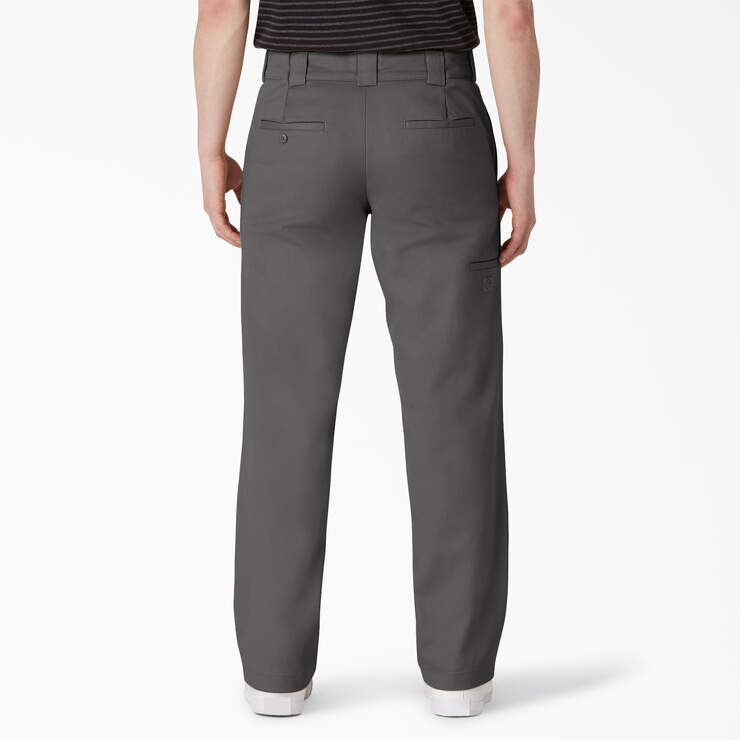 Pantalon à genoux renforcés de coupe droite et ajustée - Slate Gray (SL) numéro de l’image 2