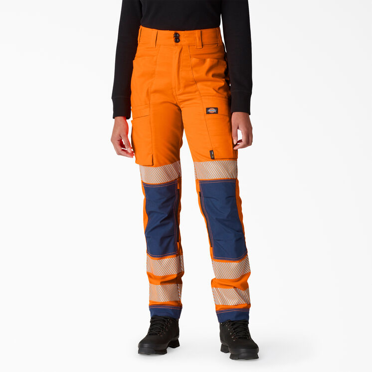 Pantalon haute visibilit&eacute; Performance pour femmes - Orange &#40;OR&#41;