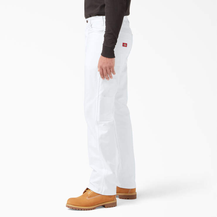 Pantalon de peintre de coupe décontractée - White (WH) numéro de l’image 3