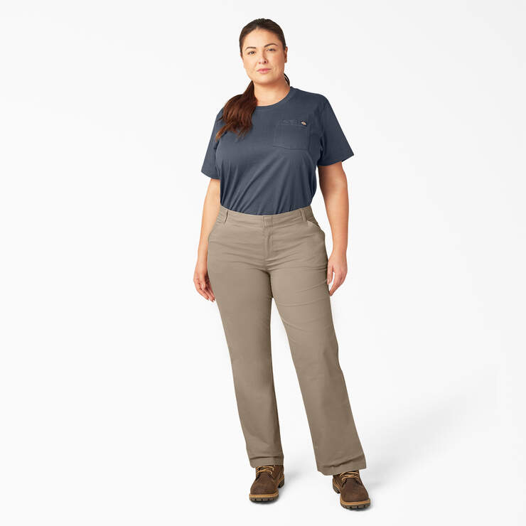 Pantalon de coupe décontractée taille plus FLEX pour femmes - Desert Sand (DS) numéro de l’image 3