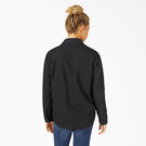 Manteau travailleur en coutil doubl&eacute; en molleton long - Rinsed Black &#40;RBKX&#41;