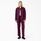 Women&#39;s Duck Lined Chore Coat - Grape Wine &#40;GW9&#41;