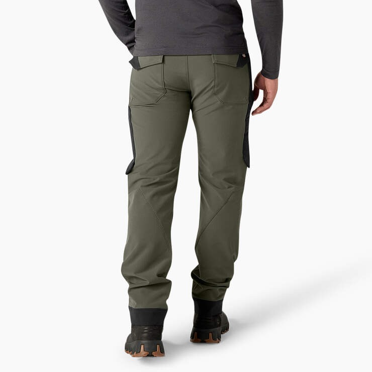 Pantalon ajusté à jambe fuselée et genou renforcé en tissu souple FLEX - Moss/Black (CMB) numéro de l’image 2