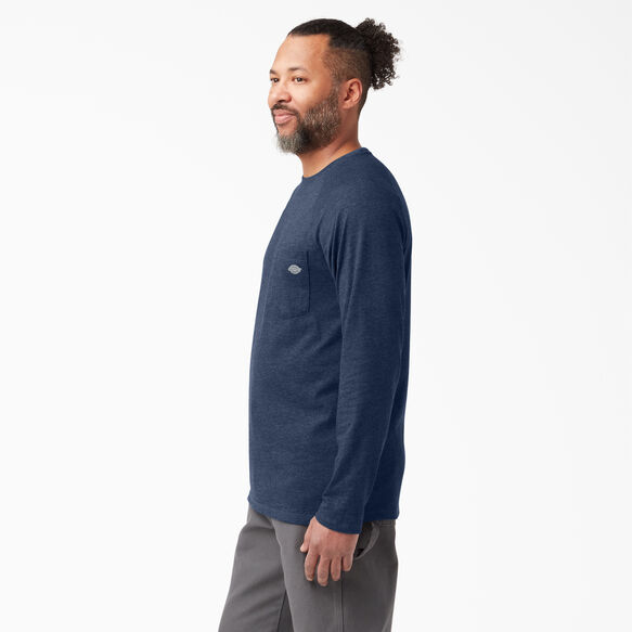 Cooling Long Sleeve T-Shirt - Dark Navy Heather &#40;DNH&#41;