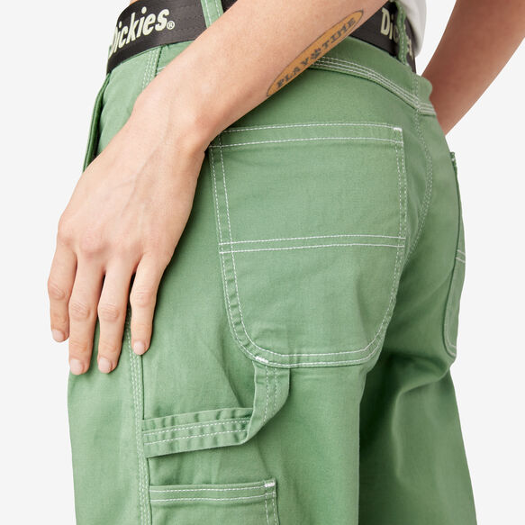 Women&#39;s Relaxed Fit Carpenter Pants - Dark Ivy &#40;D2I&#41;