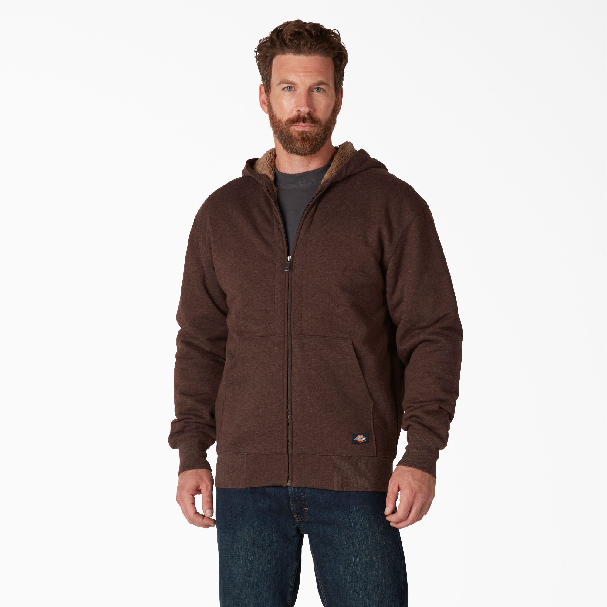 Plush lined hoodie store