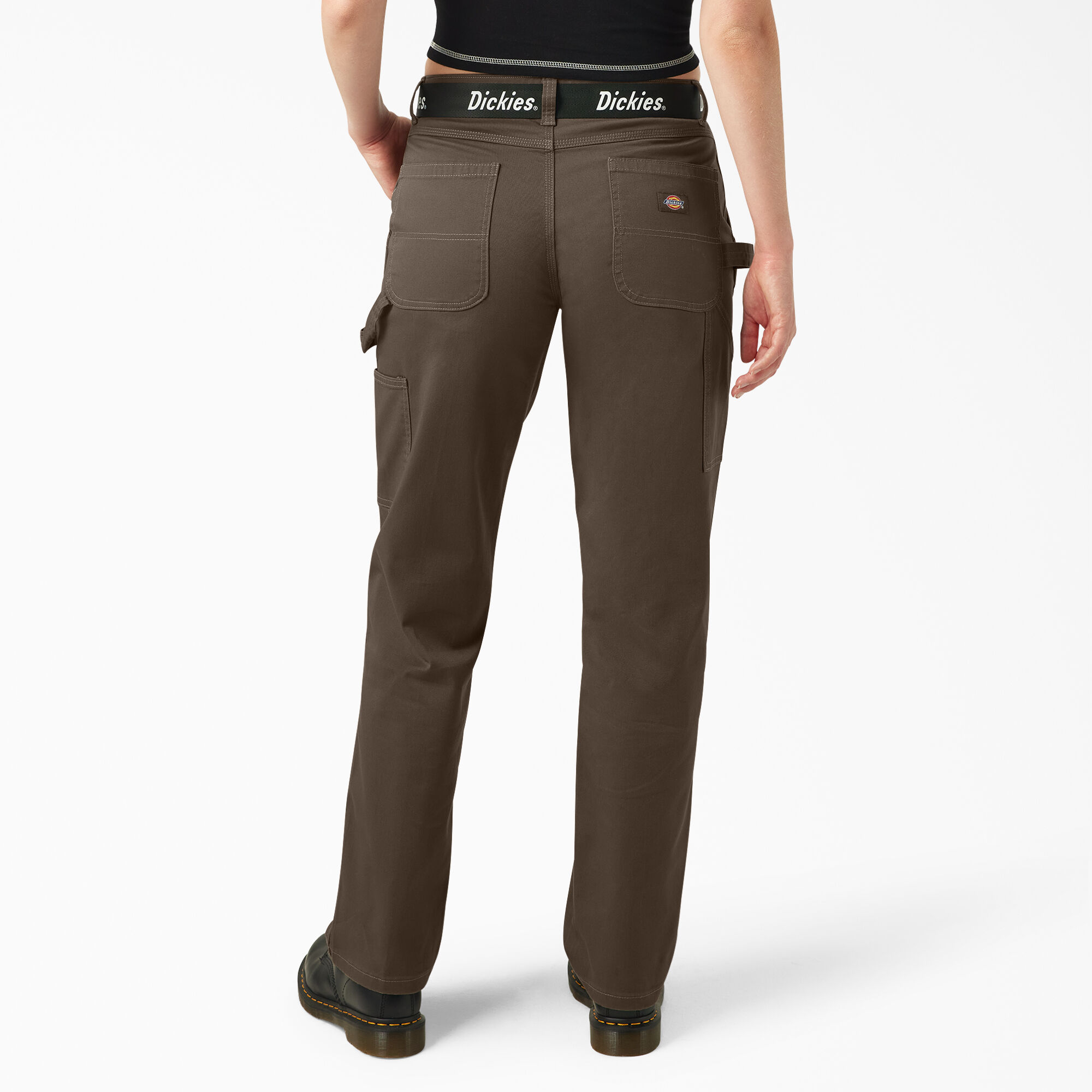 Pantalon menuisier de coupe decontractee pour femmes Dickies Canada
