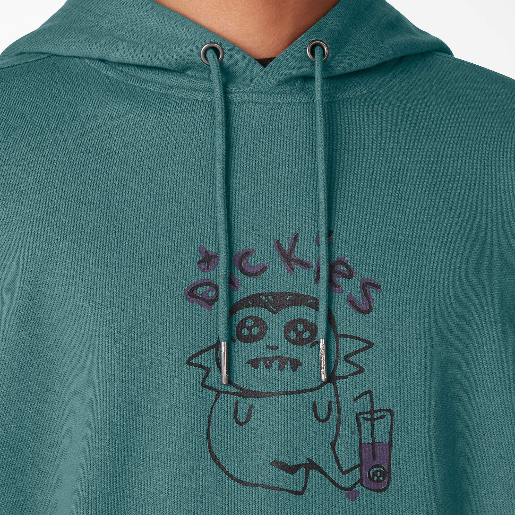 【HI FI FNK】Franky Fleece Hooded Jumper Franky Villani Drunkula Graphic Hoodie - Dickies Canada