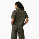 Haut de travail &eacute;court&eacute; Drewsey pour femmes - Military Green Glitch Camo &#40;MPE&#41;
