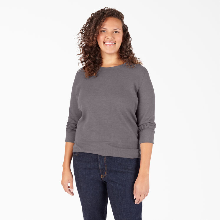 Chemise isotherme taille plus pour femmes - Graphite Gray &#40;GAD&#41;