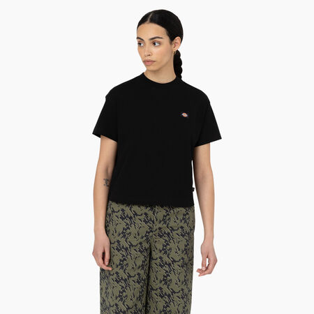 T-shirt court et droit Oakport pour femmes - Black &#40;KBK&#41;