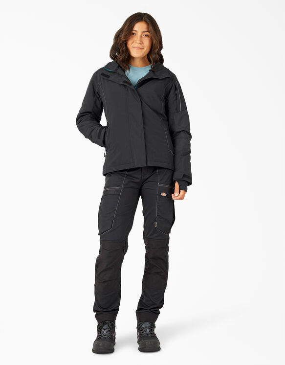 Women&#39;s Performance Workwear Waterproof Insulated Jacket - Black &#40;BK&#41;