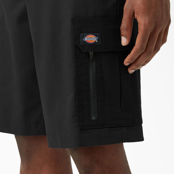Short cargo en mat&eacute;riaux assortis, 11&nbsp;po - Black &#40;BKX&#41;