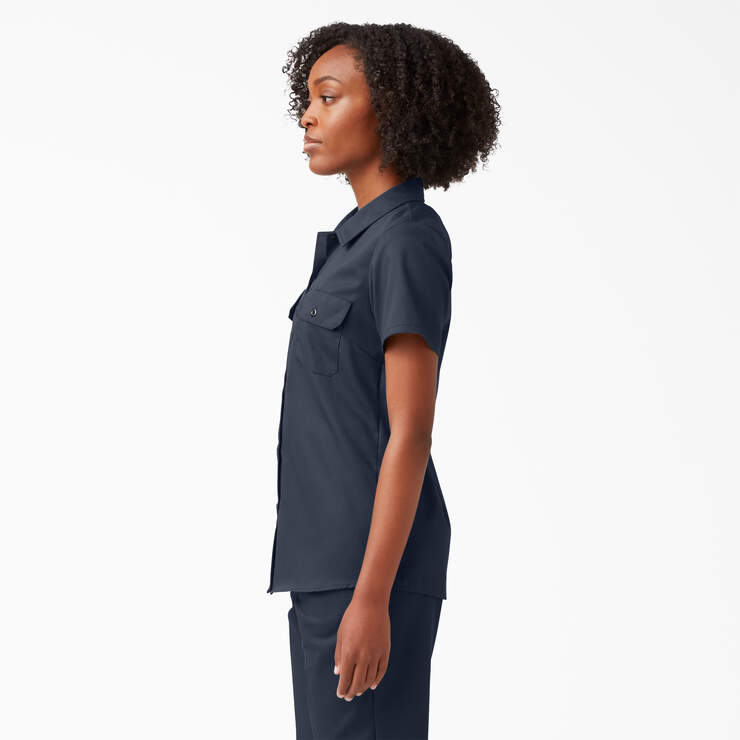 Women's 574 Original Work Shirt - Dark Navy (ASN) image number 3