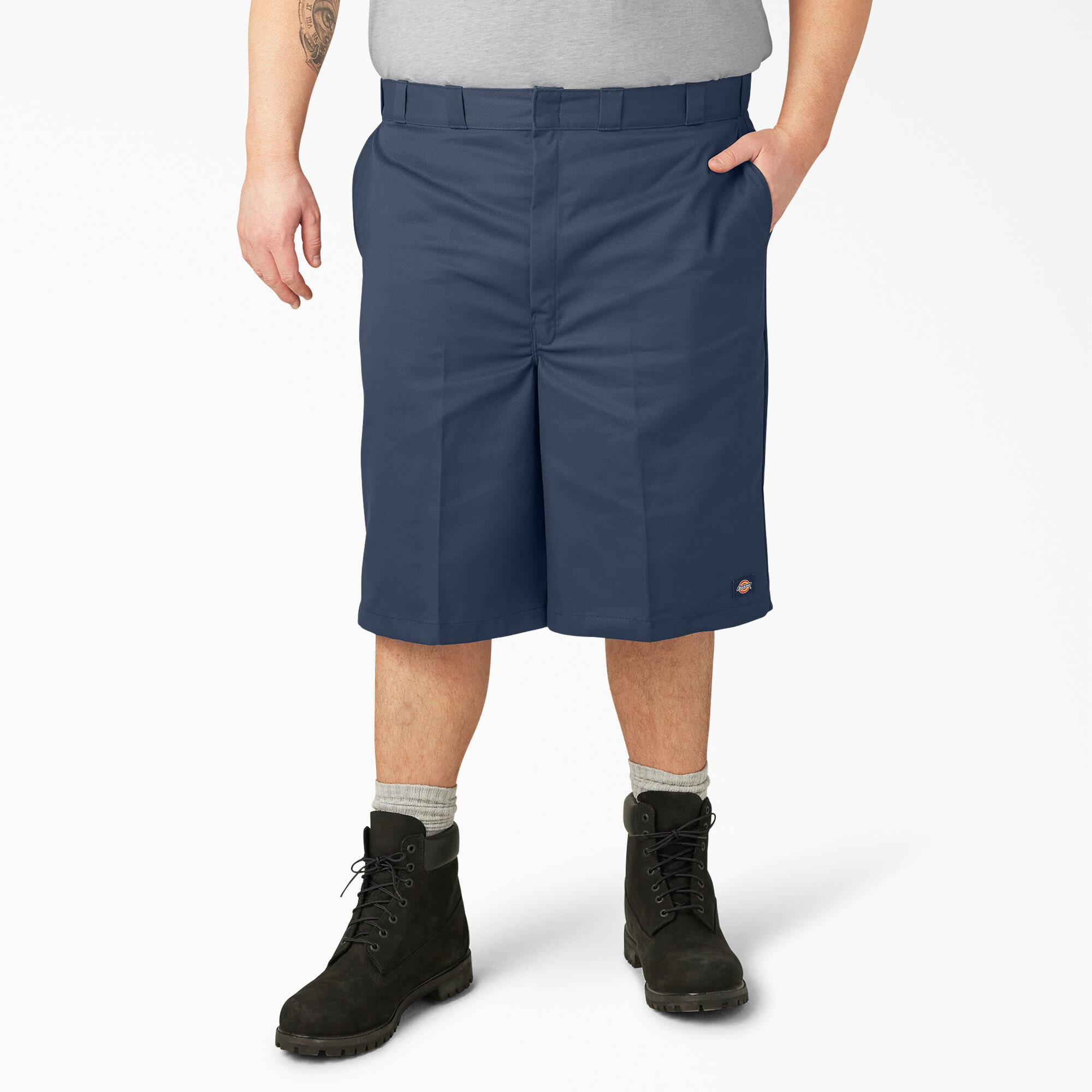 Navy blue discount dickie shorts