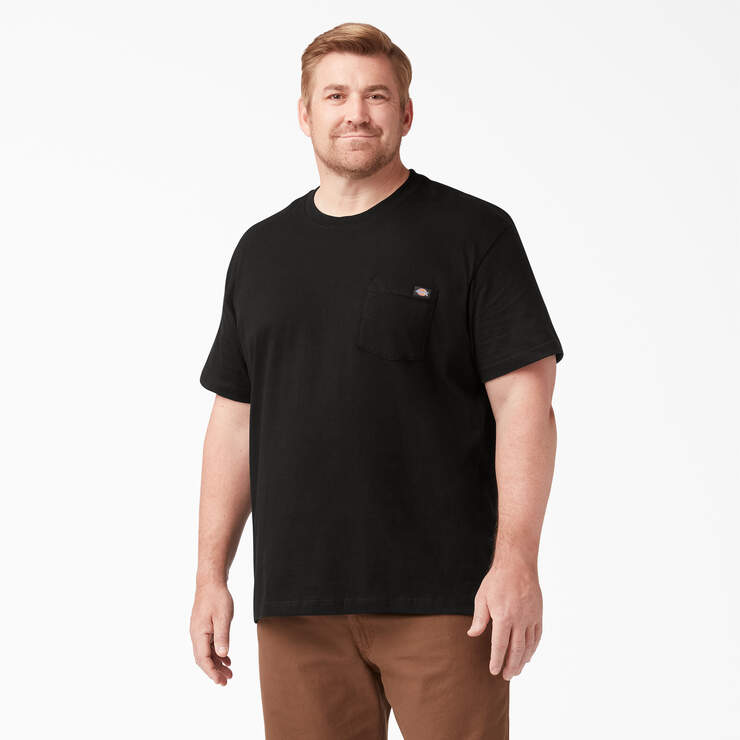 Short Sleeve Two Pack T-Shirts - Black (BK) image number 4